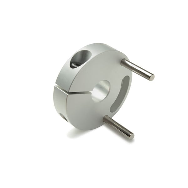 CntrlFlx Cplng Hub, Dbl, Bore 1.000", OD2.205", Aluminum, CPRD35-16-A
